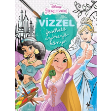 Kolibri Kiadó Vízzel festhető színezőkönyv - Hercegnők gyermek- és ifjúsági könyv
