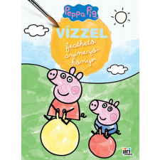 Kolibri Kiadó Vízzel festhető színezőkönyv - Peppa malac gyermek- és ifjúsági könyv