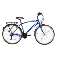  Koliken 28″ Gisu kerékpár férfi kék váltós cross trekking kerékpár