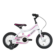 KOLIKEN Koliken 12″ Biketek Smile kerékpár, fehér gyermek kerékpár