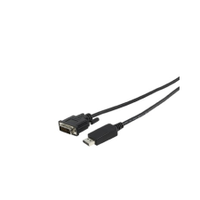 Kolink DisplayPort M - DVI M Adapterkábel 1m Fekete kábel és adapter