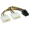 Kolink Kábel Táp Átalakító Kolink 2x Molex (Male) - 6-Pin VGA (Female) V1