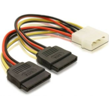 Kolink molex -> 2db SATA tápátalakító (KKTSATAL2P) (KKTSATAL2P) kábel és adapter