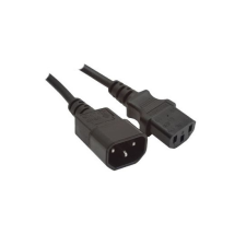 Kolink Monitor tápkábel hosszabbító 1,8m kábel és adapter