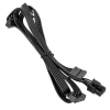 Kolink Regulator 3xSATA Adapter kábel 0.8m - Fekete (KL-CBR-SZO)