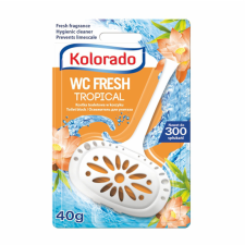 Kolorado "Fresh" kosaras toalett block trópusi - 40g tisztító- és takarítószer, higiénia
