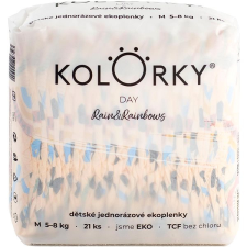 Kolorky DAY eső és szivárványok M méret (21 db) pelenka