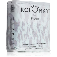 Kolorky Day Feathers eldobható ÖKO pelenkák XL méret 12-16 Kg 17 db pelenka