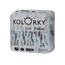 Kolorky Day öko pelenka, tollak, S (3-6kg), 25db pelenka