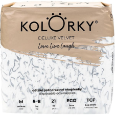 Kolorky DELUXE VELVET M (21 db) pelenkázó matrac