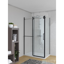 Kolpa San Virgo Black TK 120x80 zuhanykabin 512950 kád, zuhanykabin