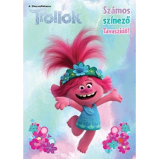 Kölyökkönyv Kft. Trollok - Számos színező - Tavaszidő! gyermek- és ifjúsági könyv