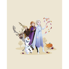 Komar Disney Frozen Autumn Feeling falikép 40 cm x 50 cm bézs grafika, keretezett kép