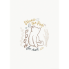 Komar Disney Winnie the Pooh for Short falikép 50 cm x 70 cm bézs