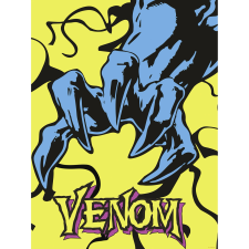 Komar Marvel Venom Colourful Claw falikép 30 cm x 40 cm kék grafika, keretezett kép