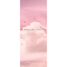 Komar nemszőtt fotótapéta Cloud Wire Panel 100 cm x 250 cm tapéta, díszléc és más dekoráció
