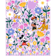 Komar nemszőtt fotótapéta Disney Mickey és Minnie Mouse Botanical Spring színes tapéta, díszléc és más dekoráció