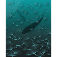 Komar nemszőtt fotótapéta Gingko 200 cm x 250 cm tapéta, díszléc és más dekoráció