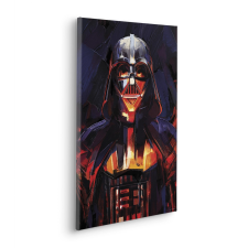 Komar Star Wars Darth Vader Flaming feszített vászonkép fekete grafika, keretezett kép