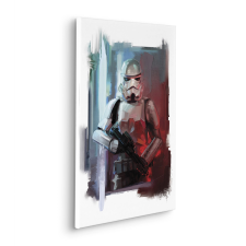 Komar Star Wars Stormtrooper Painting feszített vászonkép kék grafika, keretezett kép