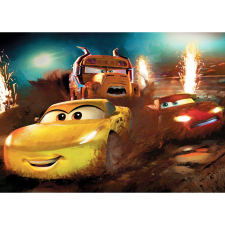 Komar vlies fotótapéta Cars Dirt Track 350 cm x 250 cm tapéta, díszléc és más dekoráció