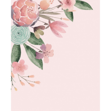 Komar vlies fotótapéta Fleur Bisou 200 cm x 250 cm tapéta, díszléc és más dekoráció