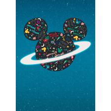 Komar vlies fotótapéta Planet Mickey 200 cm x 280 cm tapéta, díszléc és más dekoráció