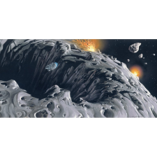 Komar vlies fotótapéta Star Wars Classic RMQ Asteroid 500 cm x 250 cm tapéta, díszléc és más dekoráció