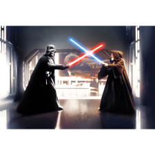 Komar vlies fotótapéta Star Wars Vader vs. Kenobi 300 cm x 200 cm tapéta, díszléc és más dekoráció