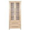 Komforttéka Janó - Fenyő Vitrin - 2 Ajtó - 2 Fiók