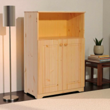 Komforttéka Petra 2 ajtós nyitott fenyő komód bútor