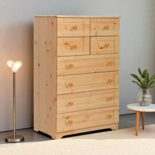 Komforttéka Petra 8 fiókos fenyő komód bútor