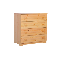 Komforttéka Réka Tömör Fenyő Komód - 4 Fiókos bútor