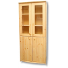 Komforttéka Tamás Fenyő Vitrines Szekrény - 4 Ajtós