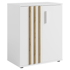  Komód, 2D, fehér/artisan tölgy, TOLIS TYP 1 bútor