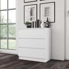  Komód hálószoba bútor 70x40x75 cm fehér GD-01 bútor