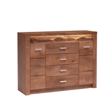  Komód, világos kőris, INFINITY I-07 bútor