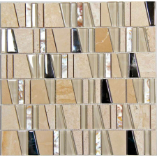  Kőmozaik Mosavit Asi beige 30x30 cm matt/fényes ASIBEIGE csempe