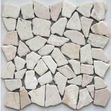  Kőmozaik Mosavit Piedra noa blanca 30x30 cm matt PIEDRANOABL csempe