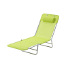  Kompakt Összecsukható Napozóágy Állítható Háttámlával – Zöld (182x56 cm) 61MW955G9Q