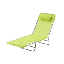  Kompakt Összecsukható Napozóágy Állítható Háttámlával – Zöld (182x56 cm) 61MW955G9Q kerti bútor