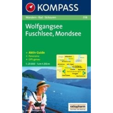 Kompass 018. Wolfgangsee turista térkép Kompass 1:25 000 térkép