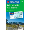 Kompass 095. Val di Sole-Pejo e Rabbi turista térkép Kompass 1:25 000