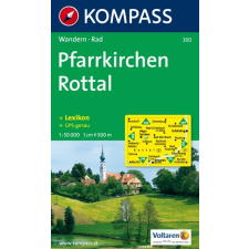 Kompass 200. Pfarrkirchen, Rottal turista térkép Kompass térkép