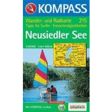 Kompass 215. Neusiedler See turista térkép Kompass 1:50 000 térkép