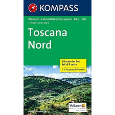 Kompass 2439. Észak Toscana térkép Kompass 1:50 000 2016 térkép