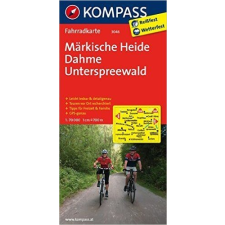 Kompass 3046. Märkische Heide, Dahme, Unterspreewald kerékpáros térkép 1:70 000 Fahrradkarten térkép