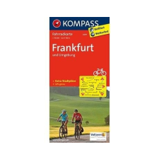 Kompass 3071. Frankfurt und Umgebung kerékpáros térkép 1:70 000 Fahrradkarten térkép