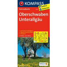 Kompass 3123. Oberschwaben, Unterallgäu kerékpáros térkép 1:70 000 Fahrradkarten térkép