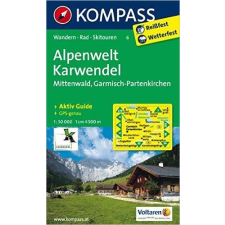 Kompass 6. Alpenwelt Karwendel turista térkép Kompass térkép